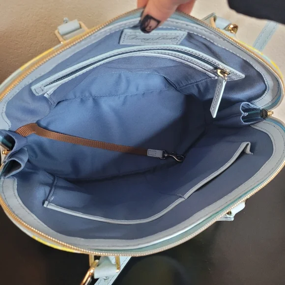 Dooney & Bourke Zip Zip Dome Satchel Lemon  Limone - Picture 13 of 15